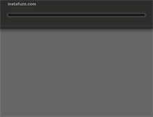 Tablet Screenshot of instafuze.com